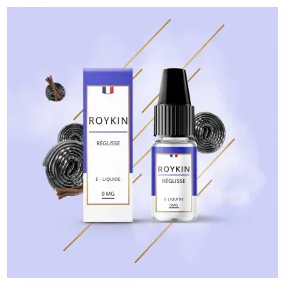 Réglisse 10ml (Nicotine:06 mg/ml) - Roykin