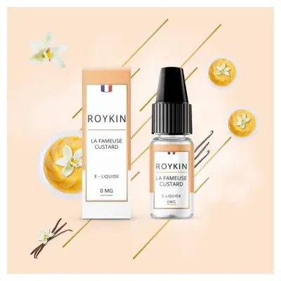 La Fameuse Custard 10ml (Nicotine: 00 mg/ml) - Roykin