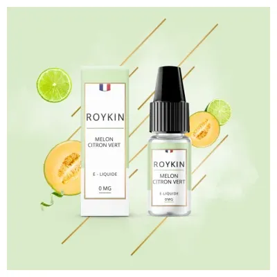 Melon Citron Vert 10ml (Nicotine:03 mg/ml) - Roykin