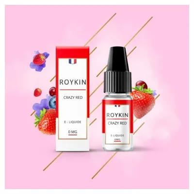 Crazy Red 10ml (Nicotine:11mg/ml) - Roykin