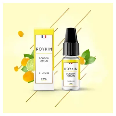 Bonbon Citron 10ml (Nicotine:06 mg/ml) - Roykin