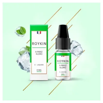 X-Freez Kloro 10ml (Nicotine: 00 mg/ml) - Roykin