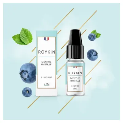 Menthe Myrtille 10ml (Nicotine: 00 mg/ml) - Roykin