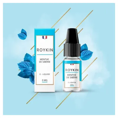 Menthe de Sibérie 10ml (Nicotine:11mg/ml) - Roykin