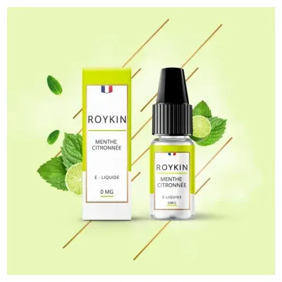 Menthe Citronnée 10ml (Nicotine:16 mg/ml) - Roykin