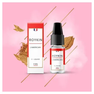L'Américain 10ml (Nicotine:16 mg/ml) - Roykin