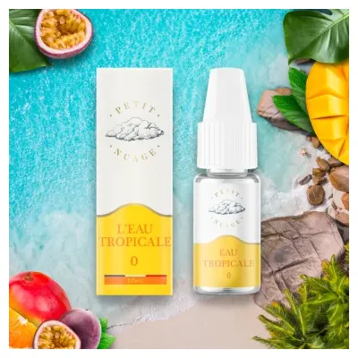 L'Eau Tropicale 10ml (Nicotine:16 mg/ml) - Petit Nuage