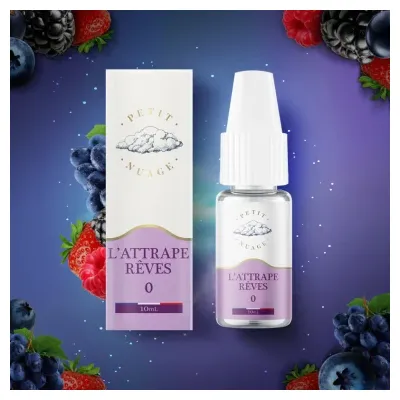 L'Attrape Rêves 10ml (Nicotine:03 mg/ml) - Petit Nuage