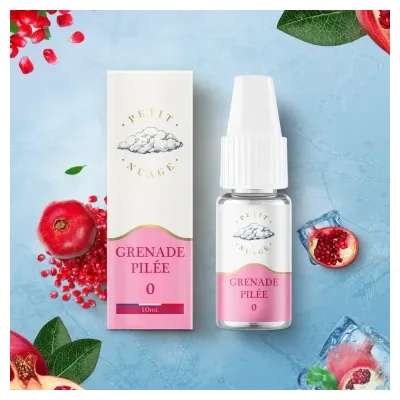 Grenade Pillée 10ml (Nicotine:16 mg/ml) - Petit Nuage