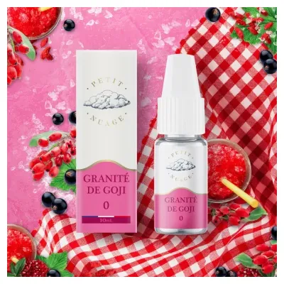 Granité de Goji 10ml (Nicotine:11mg/ml) - Petit Nuage