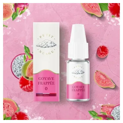 Goyave Frappée 10ml (Nicotine:03 mg/ml) - Petit Nuage