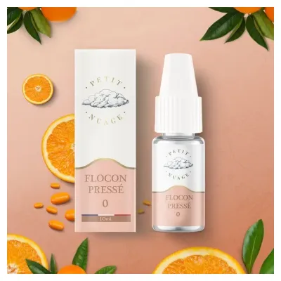 Flocon Pressé 10ml (Nicotine:06 mg/ml) - Petit Nuage