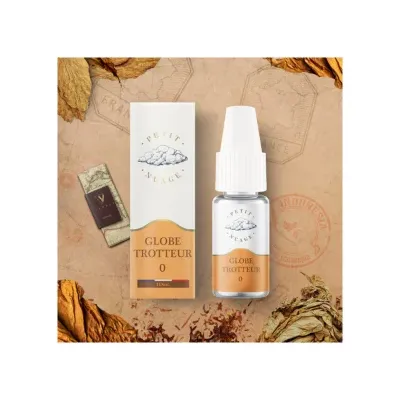 Globe Trotteur 10ml (Nicotine:06 mg/ml) - Petit Nuage