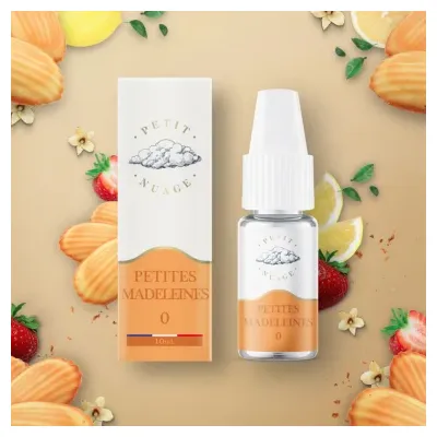 Petites Madeleines 10ml (Nicotine: 00 mg/ml) - Petit Nuage