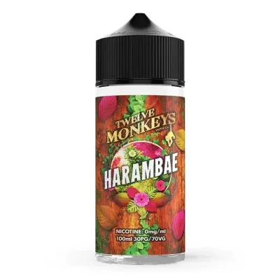 Harambae 100ml Monkey Mix - Twelve Monkeys