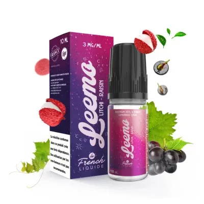 Litchi Raisin 10ml Leemo (Nicotine:03 mg/ml) - Le French Liquide