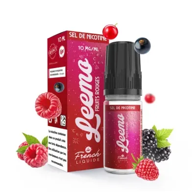 Fruits Rouges Salt 10ml Leemo (Nicotine:10 mg/ml) - Le French Liquide