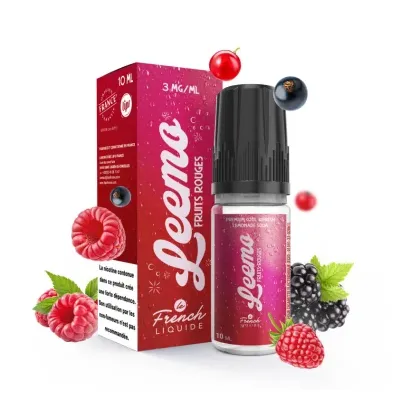 Fruits Rouges 10ml Leemo (Nicotine:12 mg/ml) - Le French Liquide