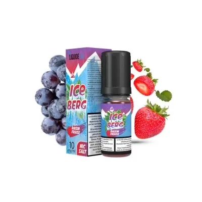 Raisin Fraise Salt 10ml Iceberg (Nicotine:10 mg/ml) - O'J Lab