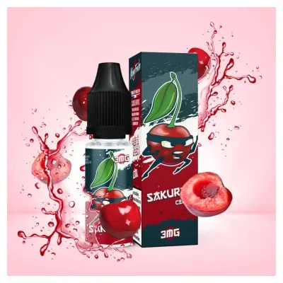 Sakuran 10ml Kung Fruits (Nicotine:18 mg/ml) - Cloud Vapor