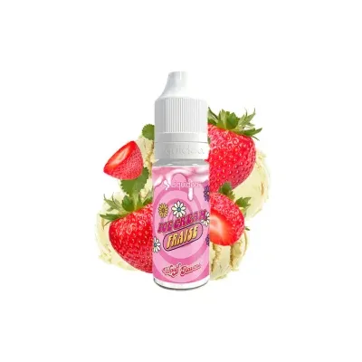 Ice Cream Fraise 10ml Wpuff Flavors (Nicotine:06 mg/ml) - Liquideo