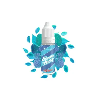 Menthe Fraiche 10ml Wpuff Flavors (Nicotine:10 mg/ml) - Liquideo