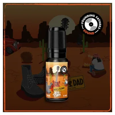 Wild Dad 10ml Les Founding Fathers (Nicotine:18 mg/ml) - Big Papa