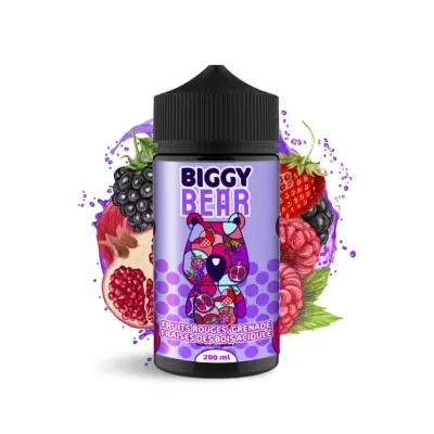 Fruits Rouges Grenade Fraise des bois acidulée 200ml - Biggy Bear