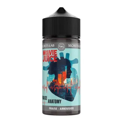 Fraise Anatomy 100ml Movie Juice (Fraise Anatomy 100ml Movie Juice - Secret's LAb) - Secrets Lab