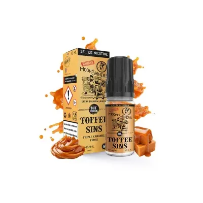 Toffee Sins Salt 10ml Hit Inside (Nicotine:20 mg/ml) - Le French Liquide