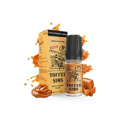 Toffee Sins 10ml (Nicotine: 00 mg/ml) - Le French Liquide