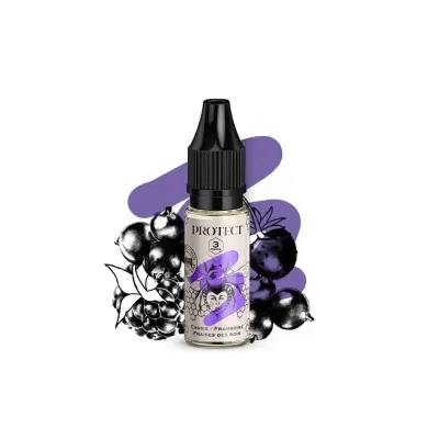 Cassis Framboise Fraises des Bois 10ml Parrainage (Nicotine:06 mg/ml) - Protect