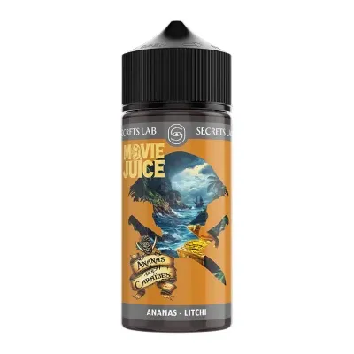 Ananas des Caraïbes 100ml Movie Juice (Ananas des Caraïbes 100ml Movie Juice - Secret's LAb) - Secrets Lab
