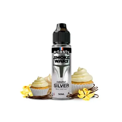 Mando Silver 50ml Smoke Wars - e.Tasty