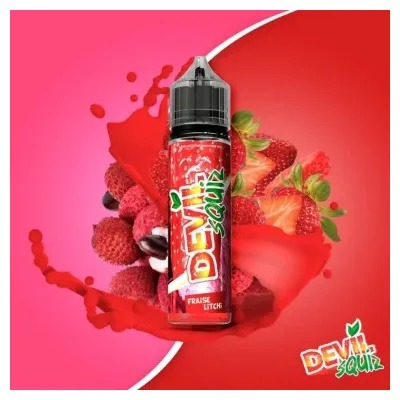 Fraise Litchi 50ml Devil Squiz - AVAP