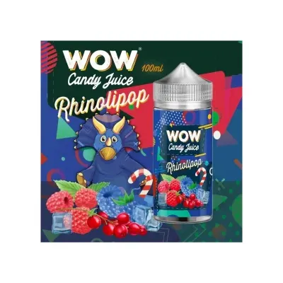 Rhinolipop 100ml WOW Candy Juice - Made in Vape