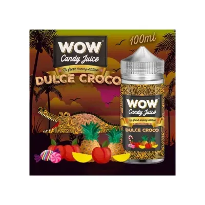 Dulce Croco No Fresh 100ml WOW Candy Juice - Made in Vape