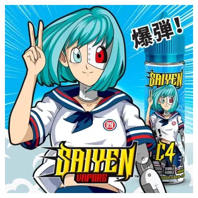 C4 50ml Saiyen Vapors - Swoke