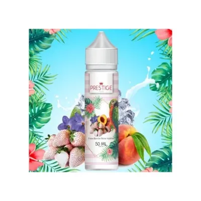 Fraise Blanche Pêche Violette 50ml (Fraise Blanche Pêche Violette 50ml - Prestige Fruits)