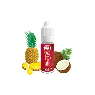 Coconanas 10ml Monsieur Bulle (Nicotine: 00 mg/ml) - Liquideo