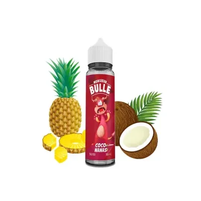 Coconanas 50ml Monsieur Bulle - Liquideo