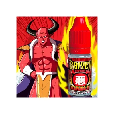 Diablo 10ml Saiyen Vapors (Nicotine:12 mg/ml) - Swoke