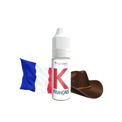 K Français 10ml (Nicotine:10 mg/ml) - Liquideo