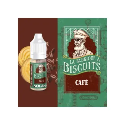 Café 10ml La Fabrique à Biscuits (Nicotine: 00 mg/ml) - Solana