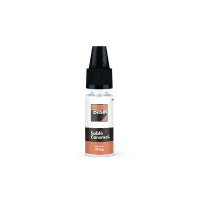 Sablé Caramel 10ml BasiK (Nicotine:12 mg/ml) - Cloud Vapor