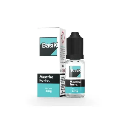 Menthe Forte 10ml BasiK (Nicotine:12 mg/ml) - Cloud Vapor