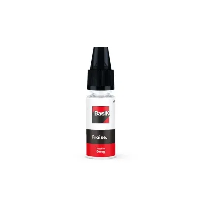 Fraise 10ml BasiK (Nicotine:12 mg/ml) - Cloud Vapor
