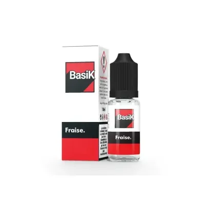 Fraise Salt 10ml BasiK (Nicotine:10 mg/ml) - Cloud Vapor