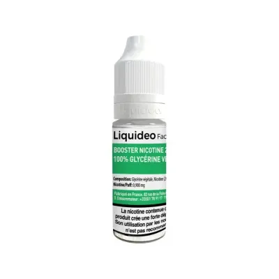 Booster de nicotine 10ml (Taux de PG/VG:50%PG / 50%VG) - Liquideo