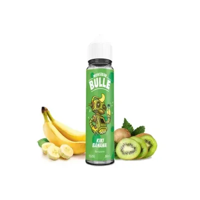 Kiki Banana 50ml Monsieur Bulle - Liquideo